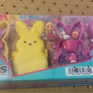 Polly Pocket PEEPs Mattel Playset with Accessories New Easter